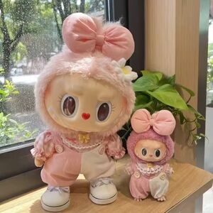 Mokoko outfit 38cm labubu clothes time to chill labubu